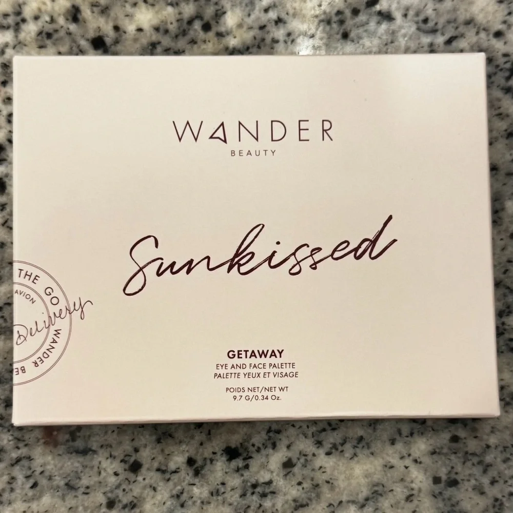 Wander Beauty Getaway Eye & Face Palette Sun-kissed, New